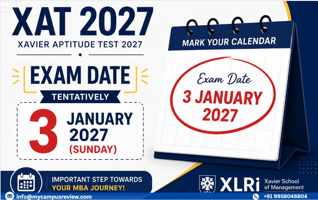 XAT Exam Date 2027: All Important Dates, Months, Timelines 