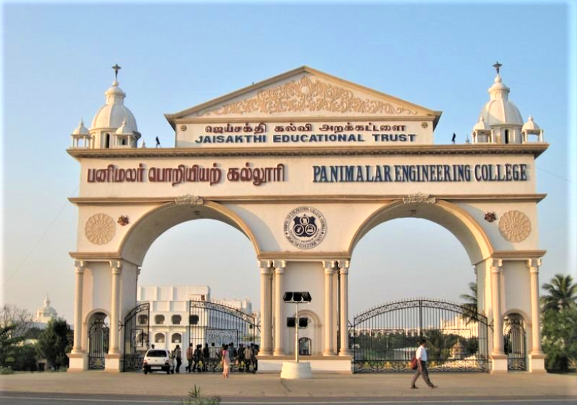 Panimalar Engineering College Chennai
