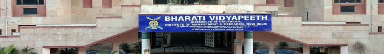 BHARTI VIDYAPEETH INSTITUTE OF MANAGEMENT  AND RESEARCH (BVIMR)