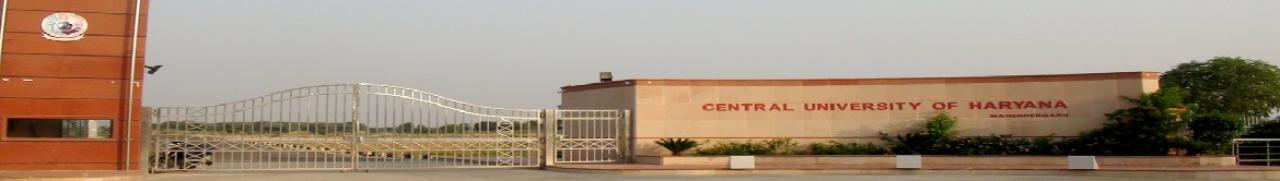 CENTRAL UNIVERSITY OF HARYANA