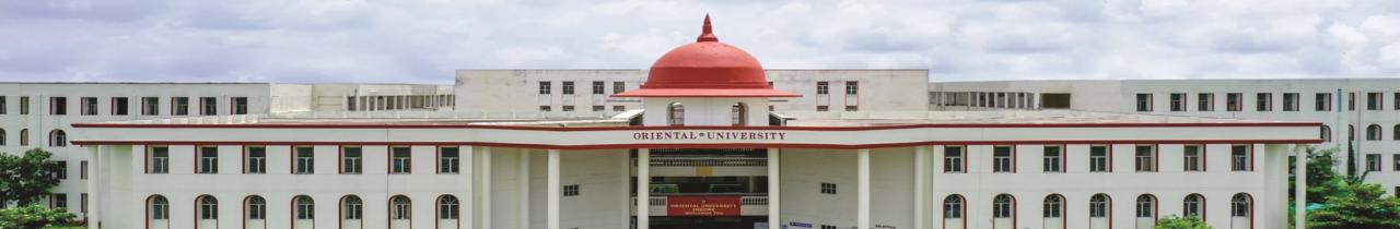 Oriental University (MBA DATA ANALYTICS) Indore