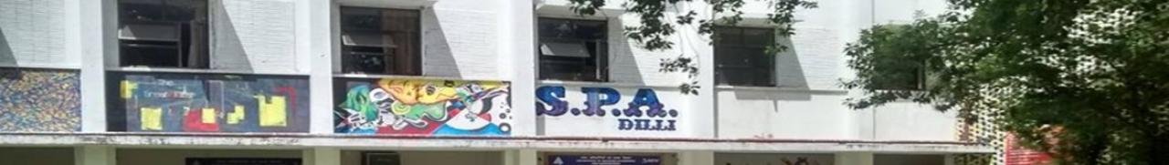 SCHOOL OF PLANNING AND ARCHITECTURE DELHI