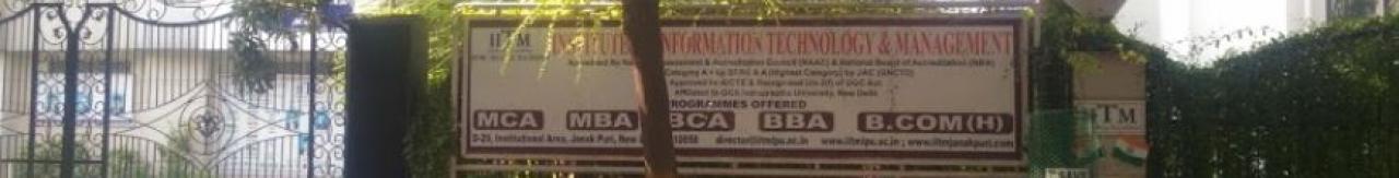 Institute of Information Technology and Management Delhi