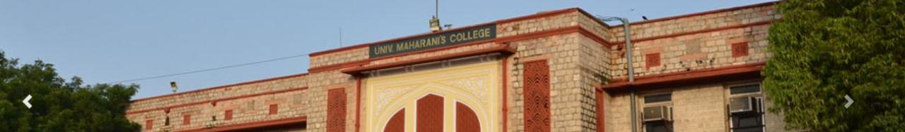 UNIVERSITY MAHARANI COLLEGE JAIPUR