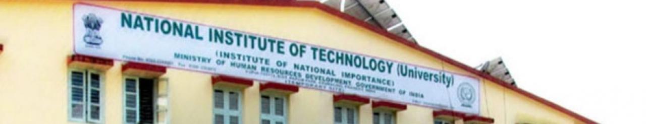 NIT Arunachal Pradesh - National Institute of Technology