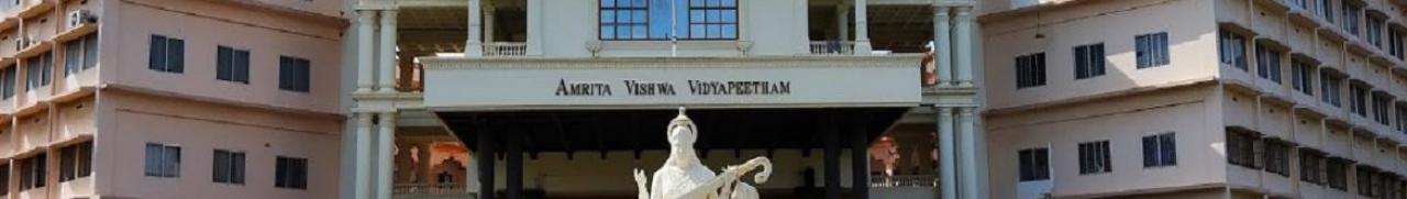Amrita Vishwa Vidyapeetham, Coimbatore Tamil Nadu